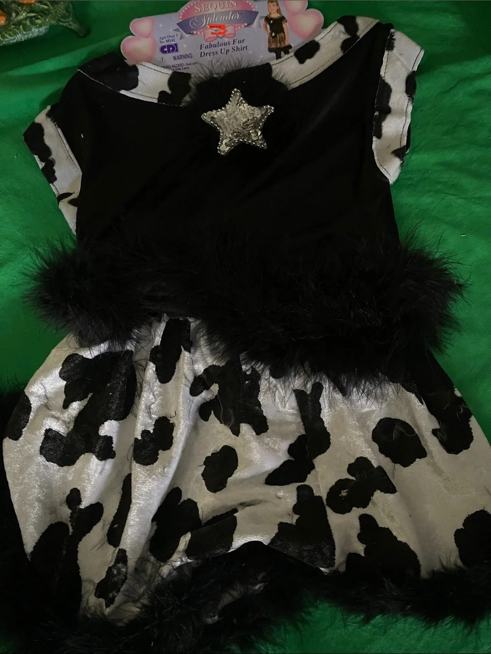 Fabulous Furs playful cow